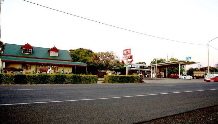 Service Station and Motel in Capella